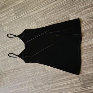 🖤velvet mini dress